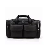 Black Leather Duffle Bag 98985804