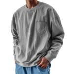 Men's Loose Trend Long Sleeve T-Shirt